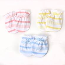 Новые носки для новорожденных перчатки х/б детские варежки для маленьких мальчиков и девочек мягкий чехол с защитой от царапин для варежки для новорожденных WXTD 2024 - купить недорого