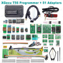 Programador Universal XGecu PRO T56 + 51 adaptadores 24/25/26/93 Serial EEPROM, 27/28/29/36/37/39/49/50 EPROM, gran oferta 2024 - compra barato