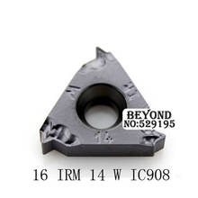 Original 16IR 16 IRM 14 W IC908 Carbide Inserts Lathe Cutter Tools Turning Tool CNC utensili tornio 2024 - buy cheap