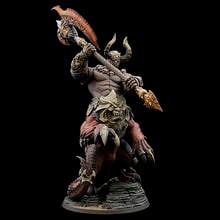 Unassambled 182mm ancient fantasy man warrior (WITH BIG BASE )    Resin figure miniature model kits Unpainted 2024 - buy cheap