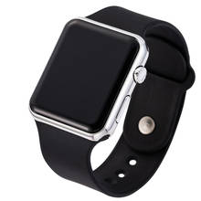 Силиконовые спортивные светодиодные цифровые кварцевые часы для мужчин и женщин, армейские военные модные наручные часы, Relogio Masculino Feminino 2024 - купить недорого