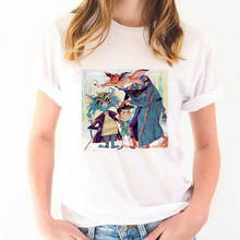 Summer Short Sleeve Tops Funny T Shirts Women Harajuku Unisex Tees Shirt Pinocchio Fox Cat Print Ulzzang Tshirt 2024 - buy cheap