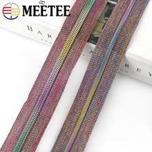 10/20M Meetee Colored 3# 5# Nylon Zippers For Sewing DIY Zip Sports Coat Clothing Bag Zipper Garment Sewing Accessories ZA135 2024 - buy cheap
