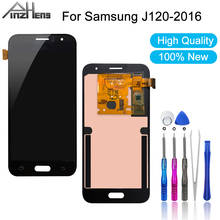 PINZHENG-pantalla LCD de calidad AAAA para Samsung Galaxy J120 2016, J120F, repuesto de pantalla táctil, montaje de digitalizador 2024 - compra barato