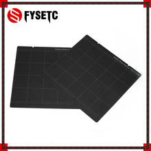 2pcs Prusa i3 MK3 MK52 Sheet Heat Bed Platform 3D Printer Buildplate Black Sticker Sheet For Prusa i3 Mk3 Mk2.5 Heat Bed 2024 - buy cheap