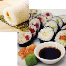 Molde de rolo para enrolar, máquina de enrolar sushi de cozinha arroz carne legumes ferramentas para fazer bazuca 2024 - compre barato