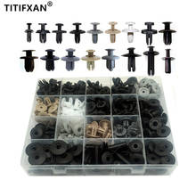 Tornillos de expansión para coche, 320 unidades, sujetadores de plástico con caja, Kit de Clips, juego de reparación, Beige, blanco, negro, gris, 5mm, 6mm, 7mm, 8mm, 9mm, 10mm, agujero 2024 - compra barato