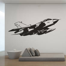 Fighter Vehicle Classic Aircraft Posters Vinyl Wall Decals Aeroplane Parede Decor Mural Airplane Stickers Decoration DW10553 2024 - buy cheap