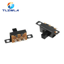 20Pcs 3 Solder Lug Pin On-On 2 Position 1P2T SPDT Panel Slide Switch SS12F55 2024 - buy cheap