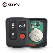KEYYOU 3/4 кнопочный дистанционный Автомобильный ключ 433 МГц для Ford BA BF Falcon SX SY District XR6 XR8 FPV 2024 - купить недорого