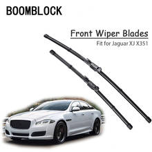 Boomblock 1 conjunto acessórios do carro pára-brisas lâminas de limpador kit para jaguar xj x351 2016 2015 2014-2009 2024 - compre barato