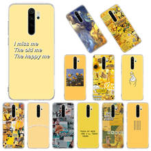 Aesthetic Yellow Oil Painting Soft Case for Xiaomi Redmi Note 8T 9S 6 7 8 9 Pro K20 K30 Pro 6A 7A 8A 9A 9C Silicone Cover 2024 - buy cheap