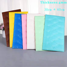 60x30cm Thicken Self-Adhesive Headboard Soft Bag Anti-Collision Wall Stickers Tatami Soft Stickers Imitation Soft Bag Bed 4mm 2024 - buy cheap