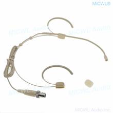 Brand New Omni Head Hook Headset Microphone For MiPro Wireless XLR 4Pin Mini Lock MiCWL A62 Free Shipping 2024 - buy cheap