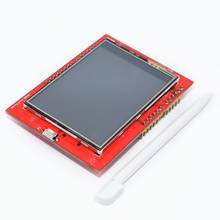 Módulo LCD TFT de 10 piezas, pantalla LCD TFT de 2,4 pulgadas para placa Arduino UNO R3 y compatible con mega 2560 con bolígrafo táctil gif 2024 - compra barato