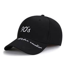 2020 new 90's alphabet embroidery baseball cap Snapback men women summer visor caps Adjustable Dad hats 2024 - buy cheap