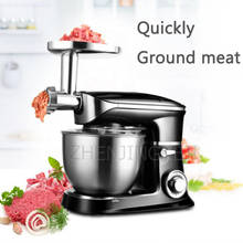 6.5L Food Mixer Juicing Beat Eggs Minced Meat Stir Milkshake Kneading 220V Multifunction Home Fully Automatic Chef Machine 1300W 2024 - buy cheap