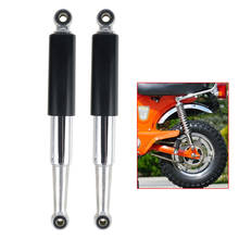 Motorcycle Rear Shocks Absorbers 345mm 3.58" Black Cover Chrome Shocks For honda CT70 CT90 CT110 XL75 S65 S90 CL90 CM91 CL70K 2024 - buy cheap