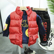 Winter Children Clothing Sets Toddler Boys Clothing Sets Winter Vest,Thick Sweater,Plush Jeans 3Pcs/Sets Kids Casual Boys 2-6Y 2024 - buy cheap