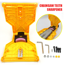 Chainsaw Teeth Sharpener Chain Saw Blade Teeth Portable Sharpen Chain Saw Bar-Mount Sharpening Stone Grinder Woodworking Tools 2024 - buy cheap