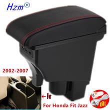 Подлокотник для Honda Fit Jazz 2002-2007 хэтчбек центральная консоль ящик для хранения подлокотник 2003 2004 2005 2006 2007 2024 - купить недорого