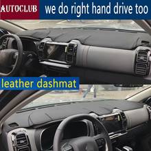 For CITROEN C5 AIRCROSS 2016 2017 2018 2019 2020 Leather Dashmat Car Styling Covers Dash Mat Dashboard Cover Carpet  Accessories 2024 - buy cheap