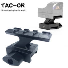 Tactical Red Dot Raise Sight Socpe Mount with Top 3 Slots  Picatinny Rail Mount Riser Base Adapter for Hunting Airsoft Accessory 2024 - buy cheap