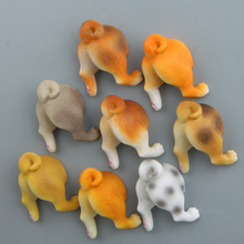 1Pc Kawaii Dog Duck Pig Creative Background Butt Miniature Model Refrigerator Magnet Action Figure Toys Kids Birthday Gift 2024 - buy cheap