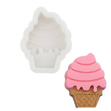 Molde de silicona para pastel de Chocolate, herramientas de decoración de pastel de helado y queso, molde de yeso de arcilla, Fondant 2024 - compra barato