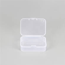 Caixa de plástico transparente para armazenamento de parafusos, proteção para ferramentas de transporte, caixa organizadora pequena de hardware 2024 - compre barato