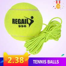 Теннисные мячи, прочный желтый Теннисный тренажер, веревка, спортивный турнир, открытый крикет, пляжный теннис, Tenis Infantil Menino Padel 2024 - купить недорого