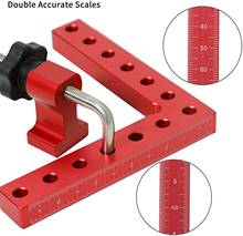 Régua de fixação de canto ajustável em madeira, braçadeiras de alumínio em ângulo reto para escolher prendedor auxiliar em forma de l 2024 - compre barato