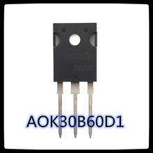 (10 шт.) AOK30B60D1 TO-247 K30B60D1 TO247 30A 600V MOS полевой транзистор, новый оригинальный 2024 - купить недорого