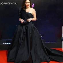 2021 Новый одно плечо Вечерние платья Длинные Дубайский арабские платья для вечеринок Vestidos De Fiesta Robe De Bal Femme Longuesta 2024 - купить недорого