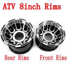 Atv Accessories Front And Rear Wheel Hub 8 Inch Go-kart Off-road 4 Wheel Aluminum Rims For 19 /20 /21x7.00-8 18 /20x9.50-8 Tyre 2024 - buy cheap