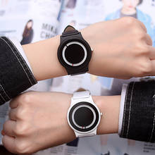 Relojes de cuarzo sencillos para mujer, pulsera de cuero creativa, reloj femenino 2024 - compra barato