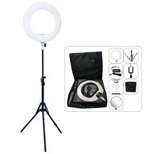 Yidoblo AX-480DII Bluetooth APP Control Ring Lamp 2800K-9900K Camera Photo/Studio/Phone 18" 240 Pcs LED Ring Light LED Lamp 2024 - buy cheap