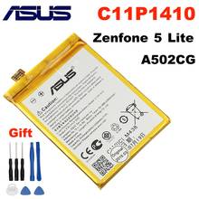 Bateria 100% original asus c11p1410, bateria para asus zenfone 5 lite a502cg 2500mah de alta capacidade + ferramentas grátis 2024 - compre barato