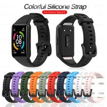 For Honor Band 6 Strap Silicone Bracelet Strap For Huawei Honor Band 6 Honer Band6 Replacement Smart Watch Wristband Accessories 2024 - buy cheap