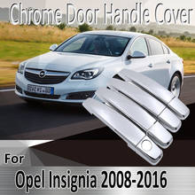 for Opel Insignia A MK1 2008~2016 Styling Stickers Decoration Chrome Door Handle Cover Refit Car Accessories 2024 - buy cheap