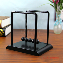 Interesting Tabletop Decoration Toys Black Newton Pendulum Newton's Cradle Creative Birthday Gifts For Children Novel Desk Decor 2024 - buy cheap