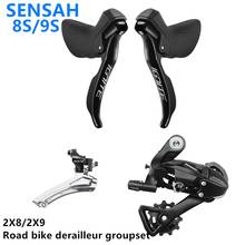 SENSAH road bike 2x9 Speed,2X8S 16s Road Groupset, Shifter + Rear Derailleurs + Front Derailleurs 5800, 105 6800 2024 - buy cheap