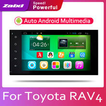 ZaiXi 7 HD 1080P IPS LCD экран Android 8 Core для Toyota RAV4 2000 ~ 2005 автомобильное радио BT 3G4G WIFI AUX USB GPS Navi мультимедиа 2024 - купить недорого