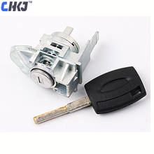 CHKJ OEM Left Door Lock Cylinder For Ford Fiesta With 1PC Key Replacement Auto Door Lock Cylinder Locksmith Tool 2024 - buy cheap