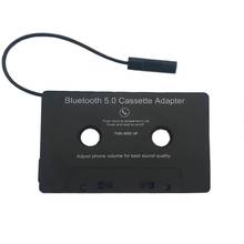 Универсальная автомобильная аудиокассета преобразователь Bluetooth для MP3/SBC/стерео Bluetooth для Aux-адаптера смартфона 2024 - купить недорого