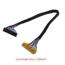 8-битный кабель LVDS с фиксацией-30 Pin 2ch для 17-26-дюймового ЖК/светодиодного контроллера 25 см 2024 - купить недорого