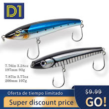Приманка-карандаш D1, большая плавающая рыболовная приманка для троллинга, 197 мм, 93 г, 200 мм, 107 г 2024 - купить недорого