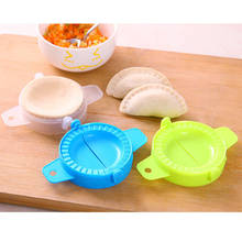 Molde de plástico para hacer raviolis Jiaozi, herramientas de cocina, fácil de montar 2024 - compra barato