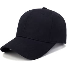 Новый Дизайн бейсболки s, хлопковая однотонная бейсболка, Мужская кепка, уличная Солнцезащитная шапка, шапки для бега, вечерние хип-хоп 2024 - купить недорого