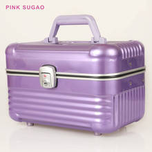 Sugao-estuche de maquillaje rosa para mujer, organizador de viaje, bolsa de maquillaje, estuche de maquillaje de moda, bolsa de aseo, monedero 2024 - compra barato